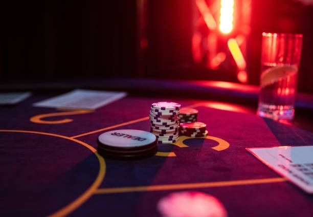 Live dealer blackjack table with multi-camera feed